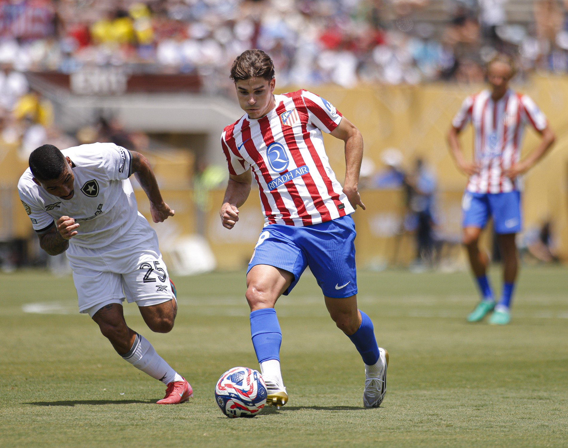Julián Álvarez, en el partido frente a Botafogo. Fuente: Atlético de Madrid
