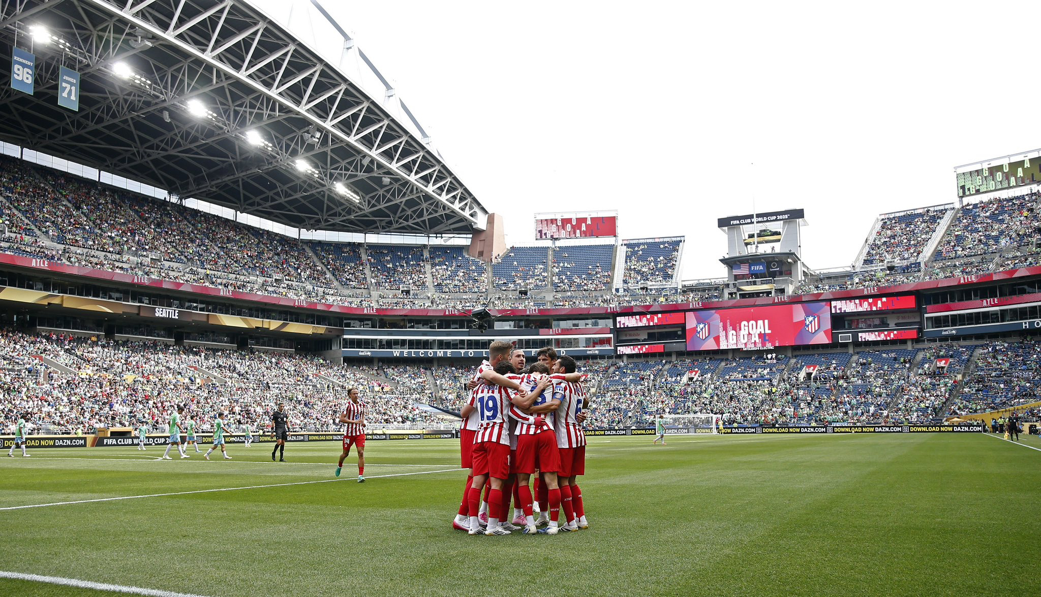 Las notas del Seattle Sounders - Atlético de Madrid