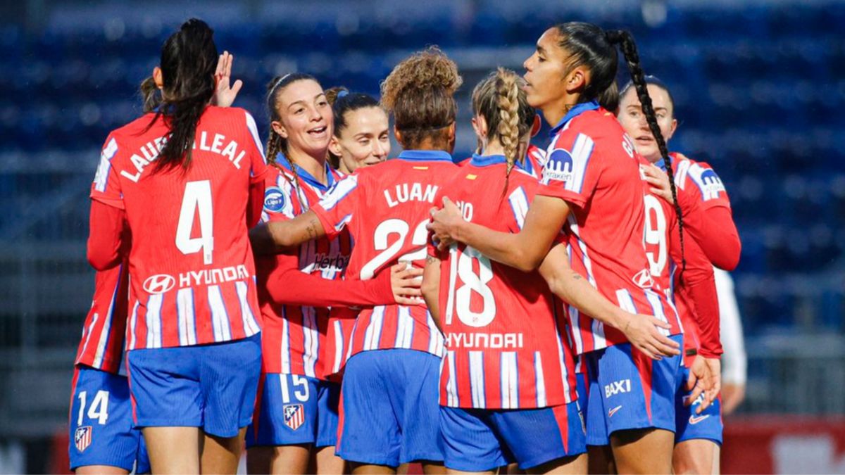 Jugadoras del Atlético de Madrid Femenino