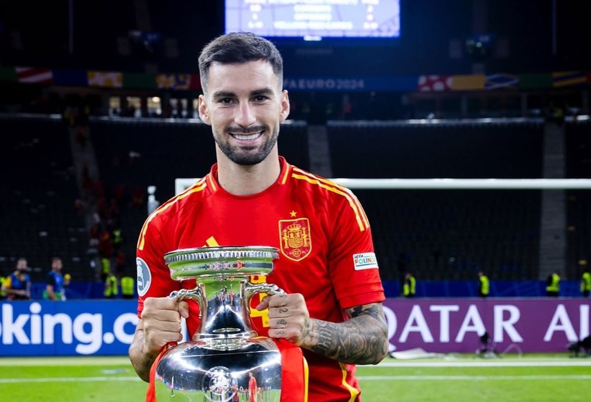 Baena con la camiseta de la selección española