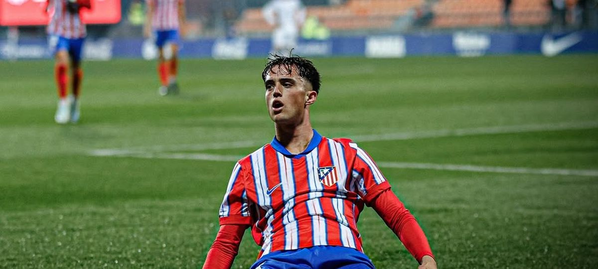 Javi Boñar, jugador del Atleti B