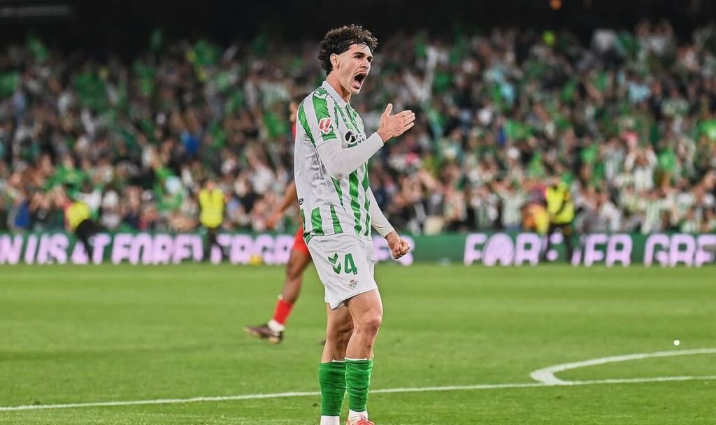 El jugador Johnny Cardoso