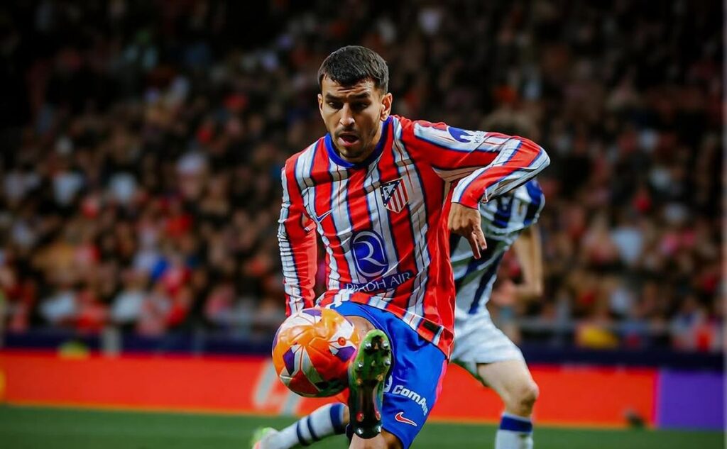 El jugador del Atlético de Madrid Ángel Correa