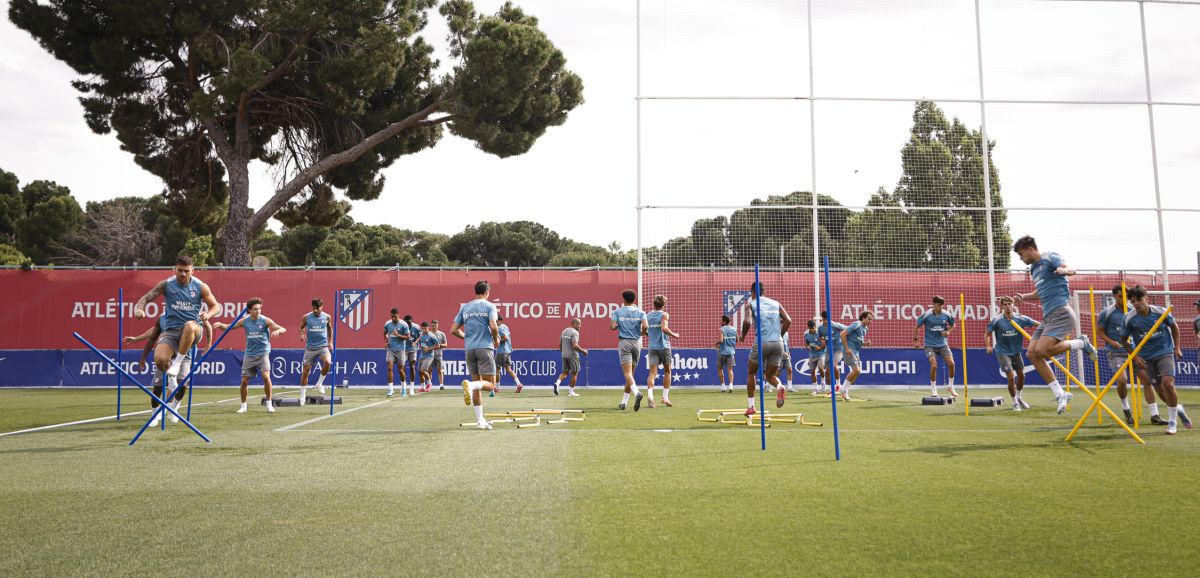 El Atleti se está entrenando para el Mundial de Clubes