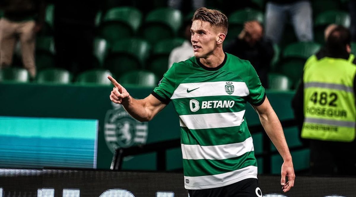 Viktor Gyökeres, jugador del Sporting