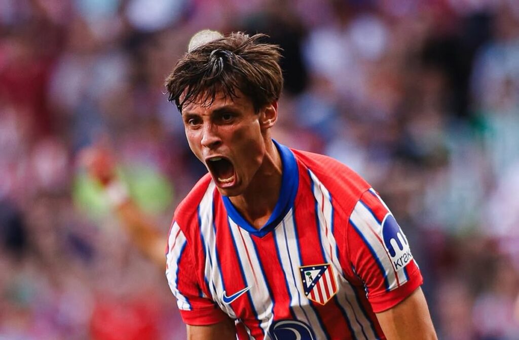 El jugador del Atlético de Madrid, Le Normand