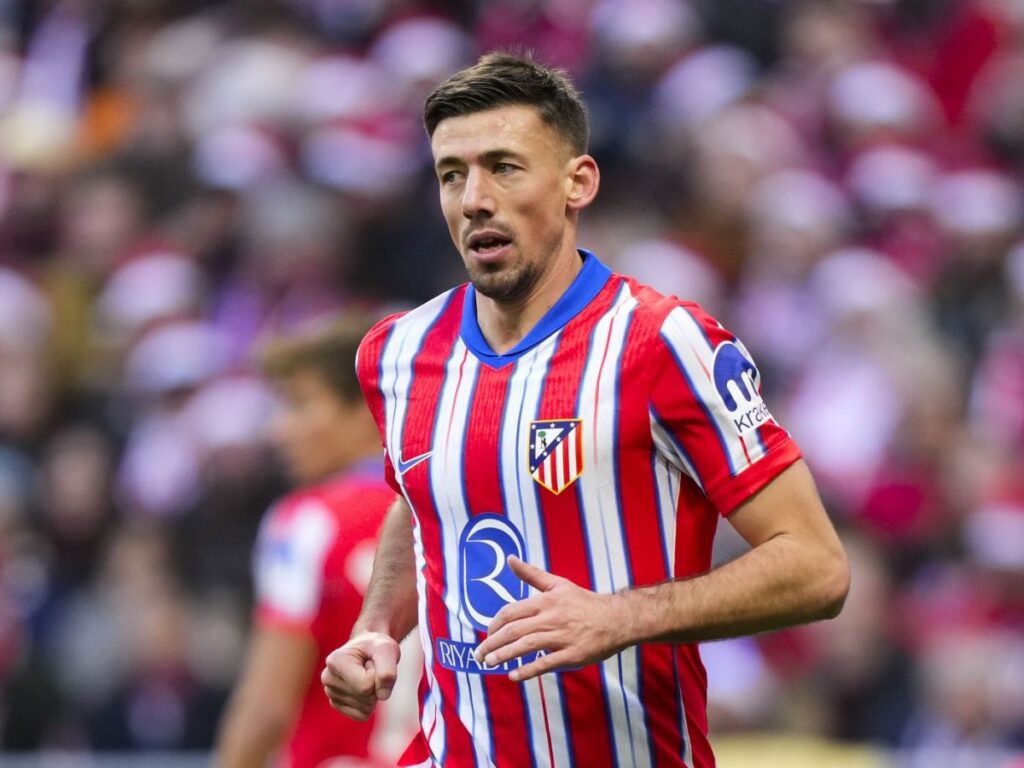 El defensor del Atlético de Madrid Lenglet