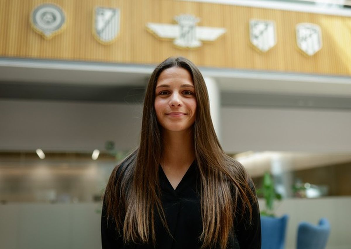 Lydia Vizcaíno, la entrenadora del Atlético de Madrid Femenino B