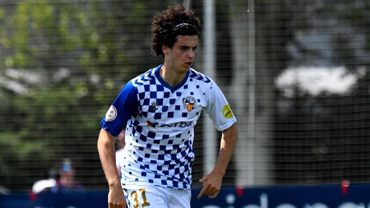 El jugador Javier Morcillo / Fotografía: Sabadell
