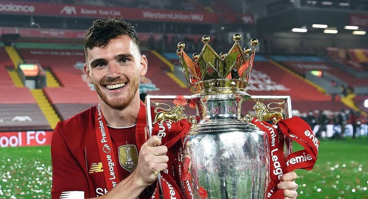 Andy Robertson, jugador de Liverpool