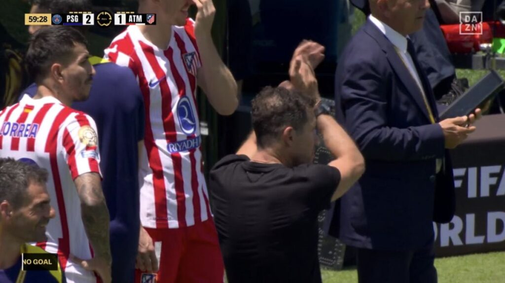 Simeone ante el PSG
