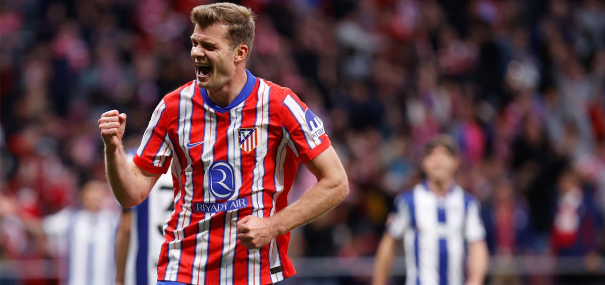 Sorloth celebra su gol ante la Real