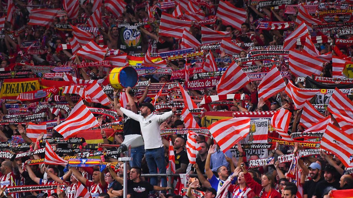 Afición del Atlético de Madrid