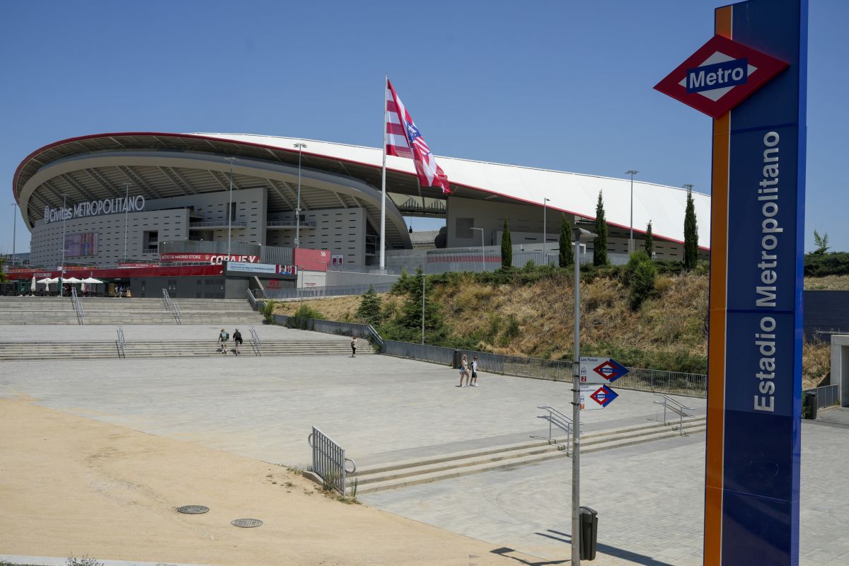 El estadio del Atlético de Madrid, Metropolitano