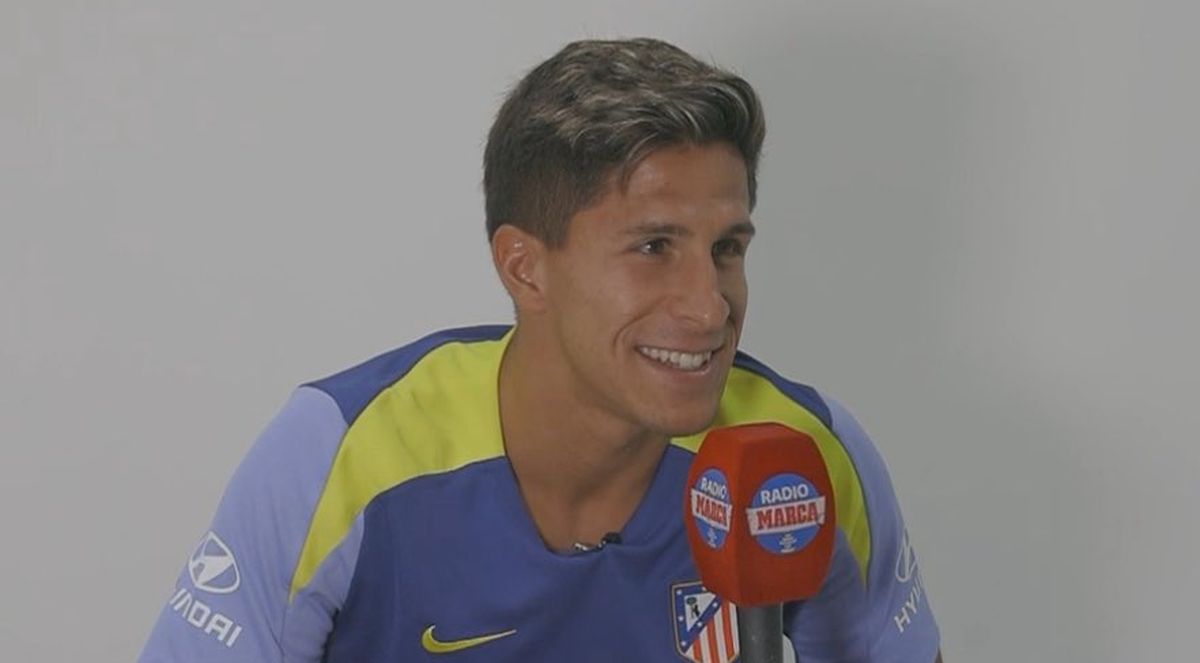 Giuliano Simeone, en declaraciones a Radio Marca.
