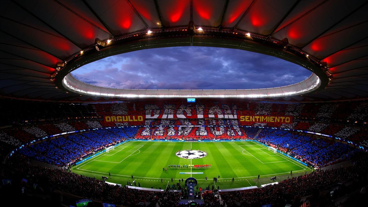 El Metropolitano en el partido Atlético de Madrid - Manchester City