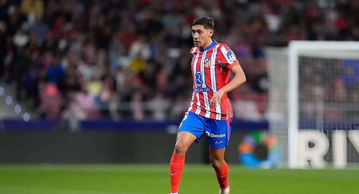 Nahuel Molina, jugador del Atlético de Madrid