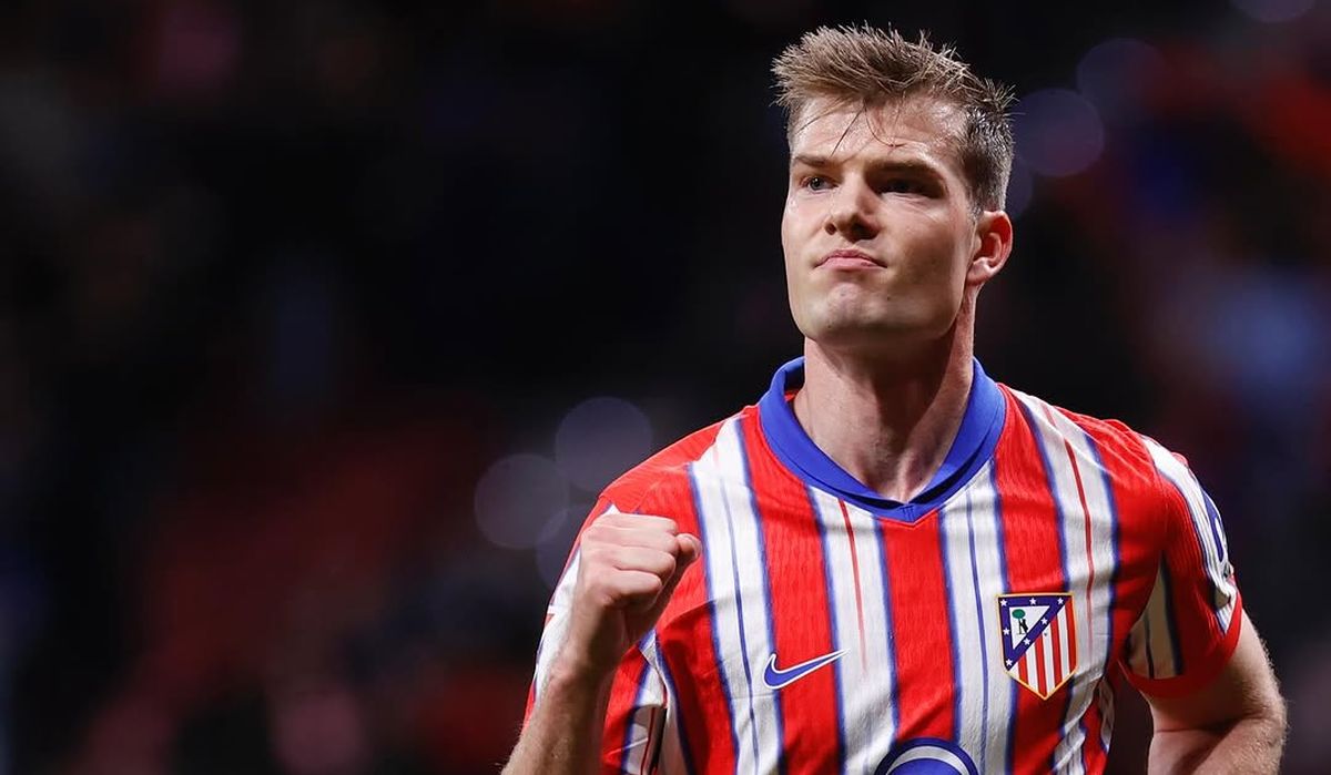 Alexander Sørloth, jugador del Atlético de Madrid