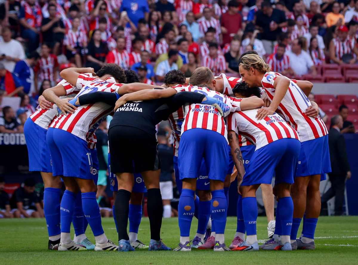 Jugadores del Atleti