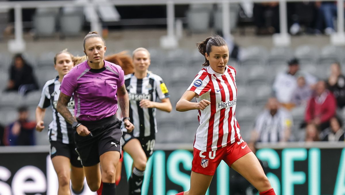 Partido del Atlético de Madrid Femenino contra Newcastle