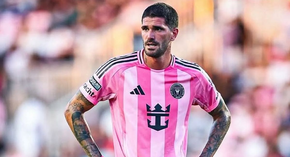 Rodrigo De Paul con la camiseta del Inter de Miami