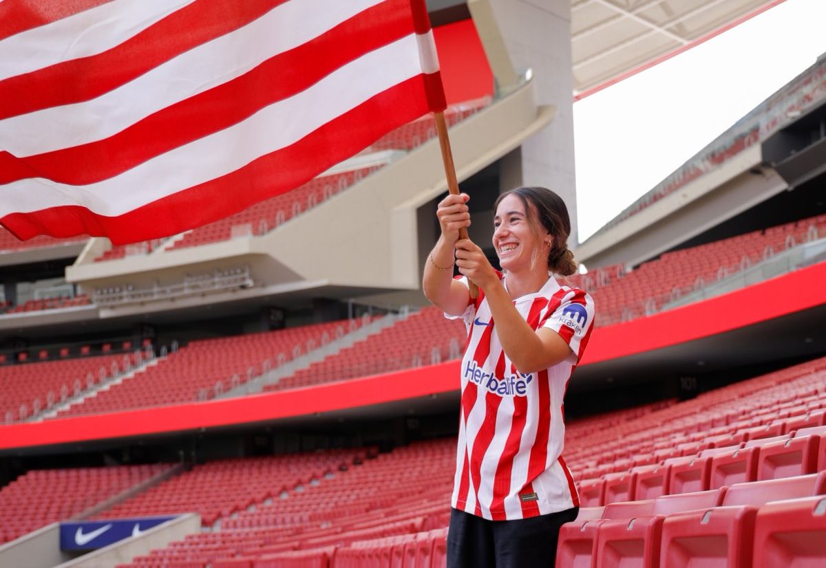 Júlia Bartel, nueva jugadora del Atlético de Madrid Femenino