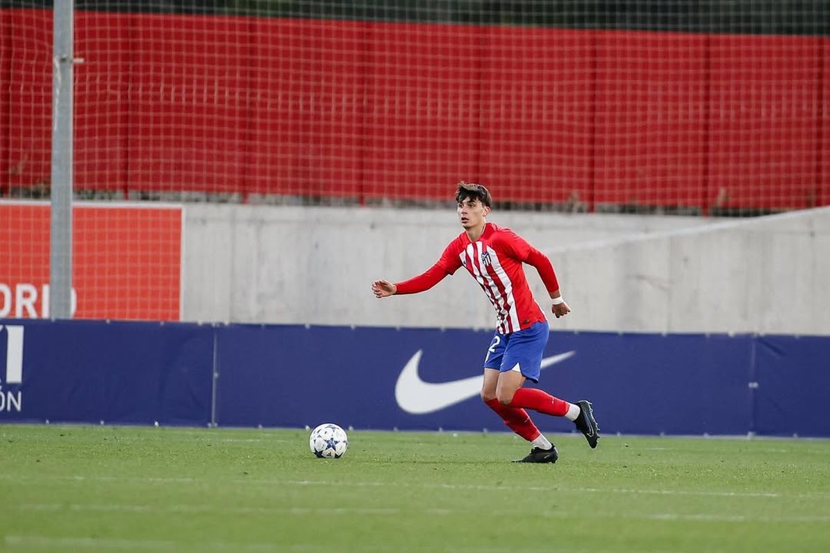 Gerónimo Spina, jugador del Atlético Madrileño