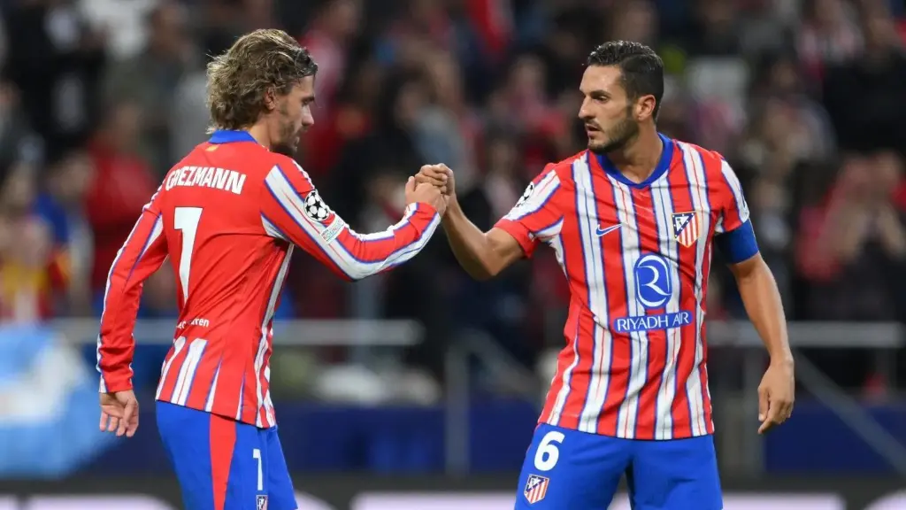 Koke Griezmann Once Atlético de Madrid