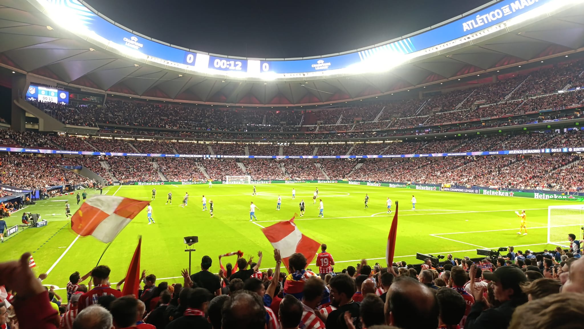 Pitada himno Champions UEFA Metropolitano