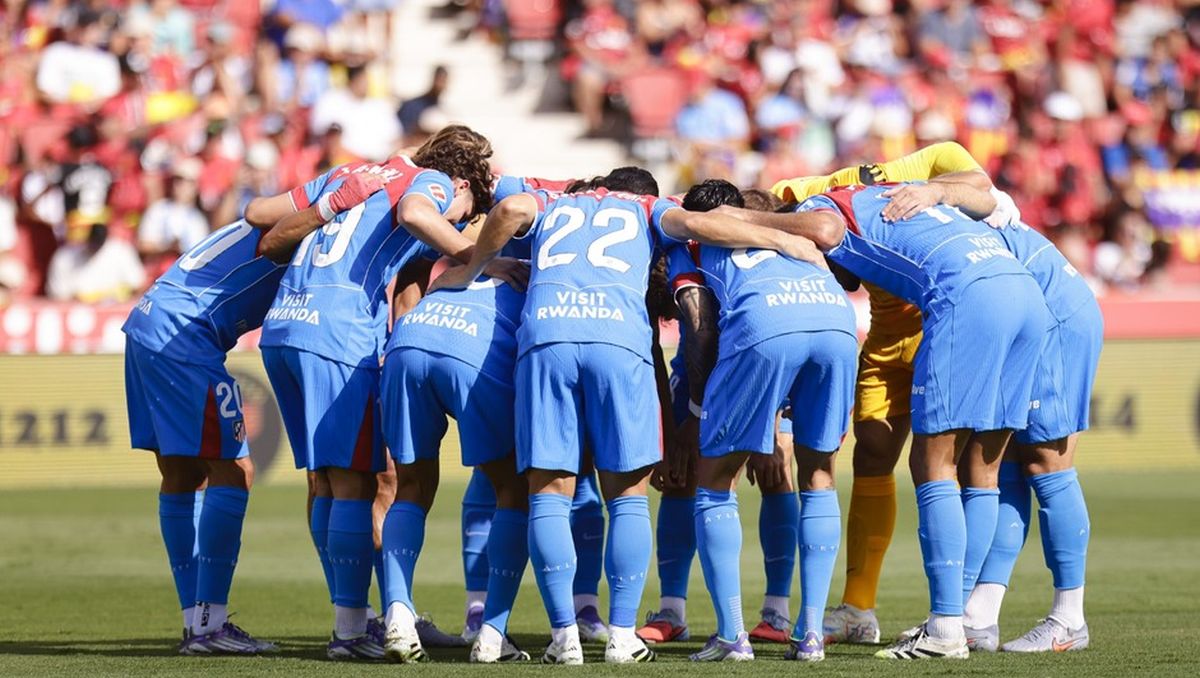 Jugadores del Atlético de Madrid