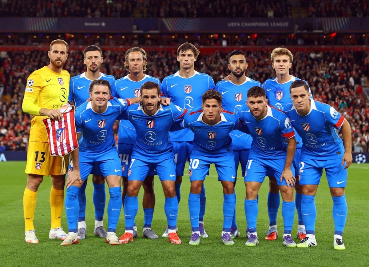 Los jugadores del Atlético de Madrid que jugaron ante el Liverpool