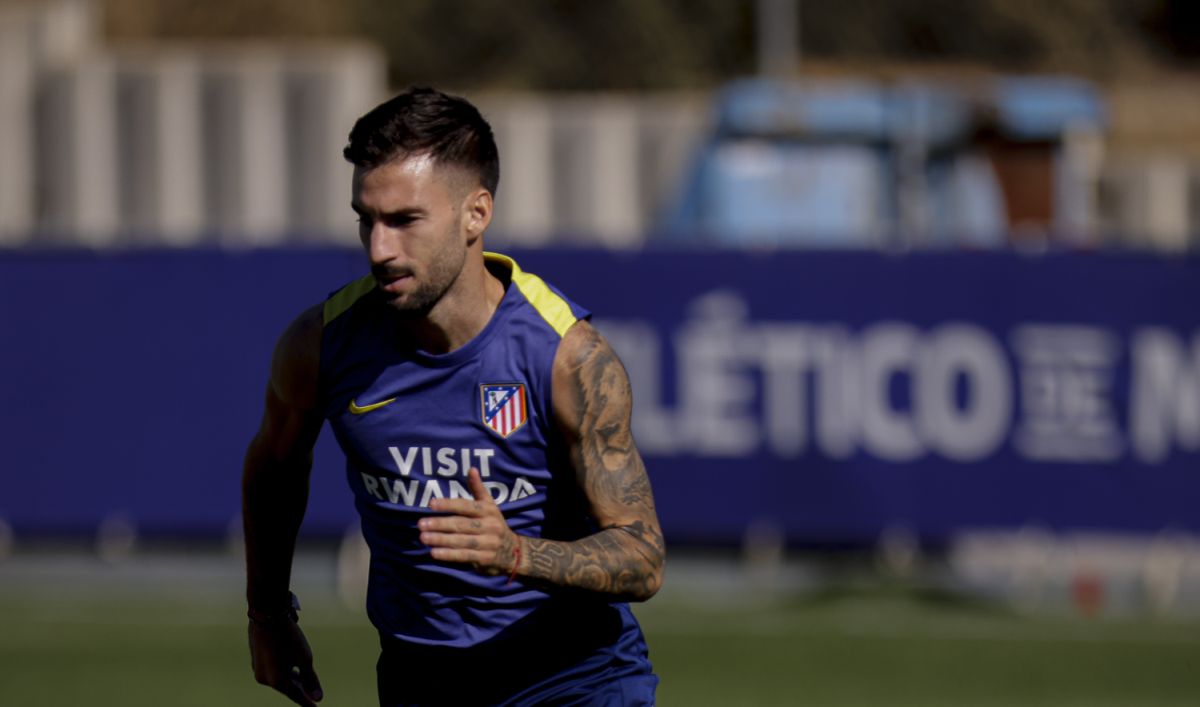 Álex Baena ha vuelto en los entrenamientos del Atleti