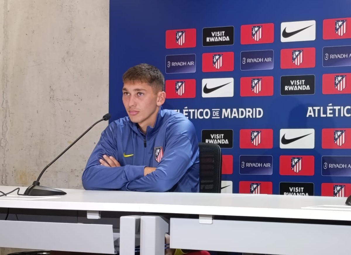 Martín Bellotti, jugador del Atlético Madrileño