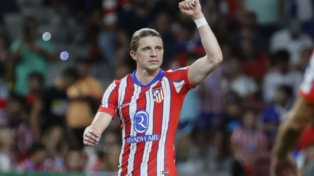Conor Gallagher, jugador del Atlético de Madrid