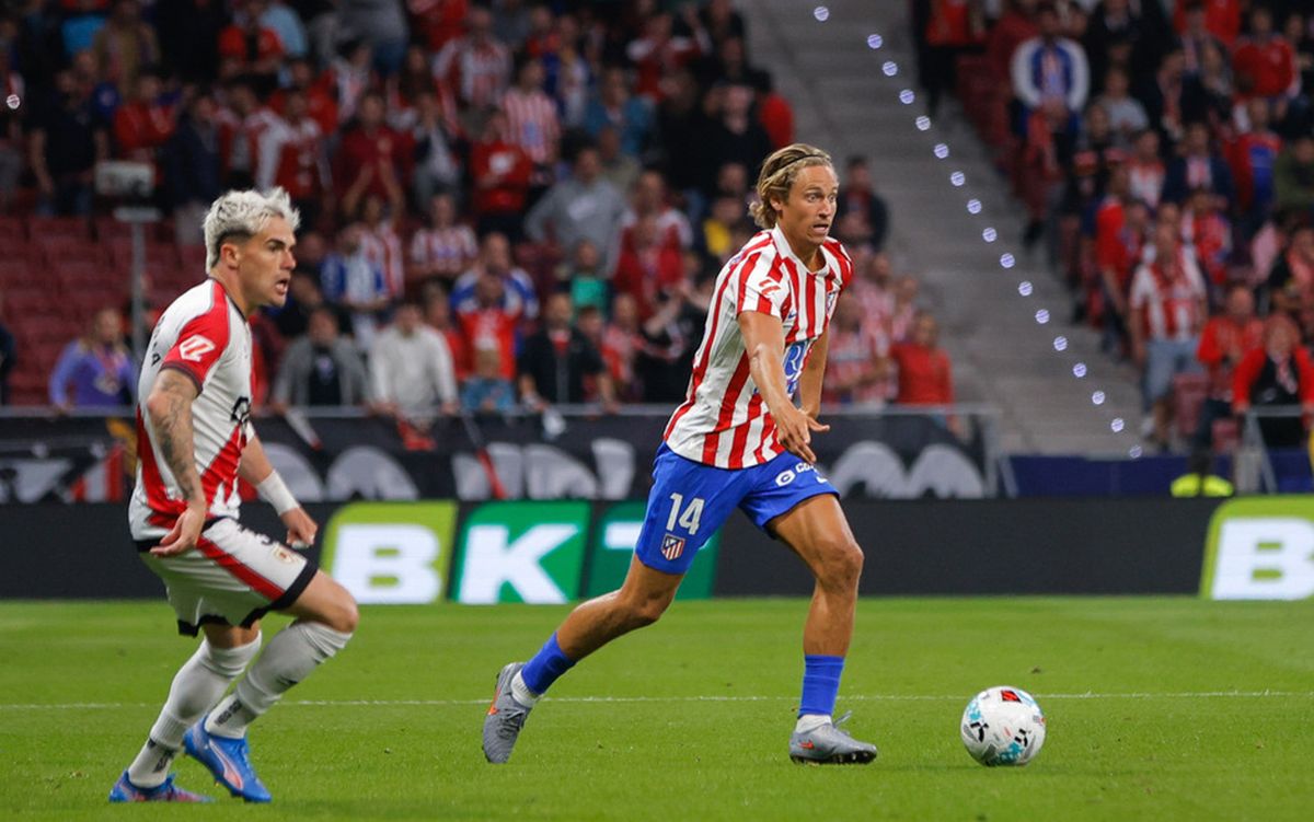 Marcos Llorente en el Atleti-Rayo