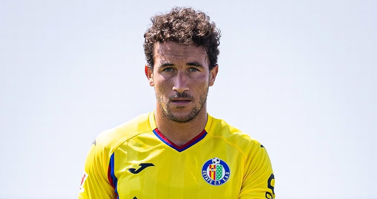 Luis Milla, jugador del Getafe