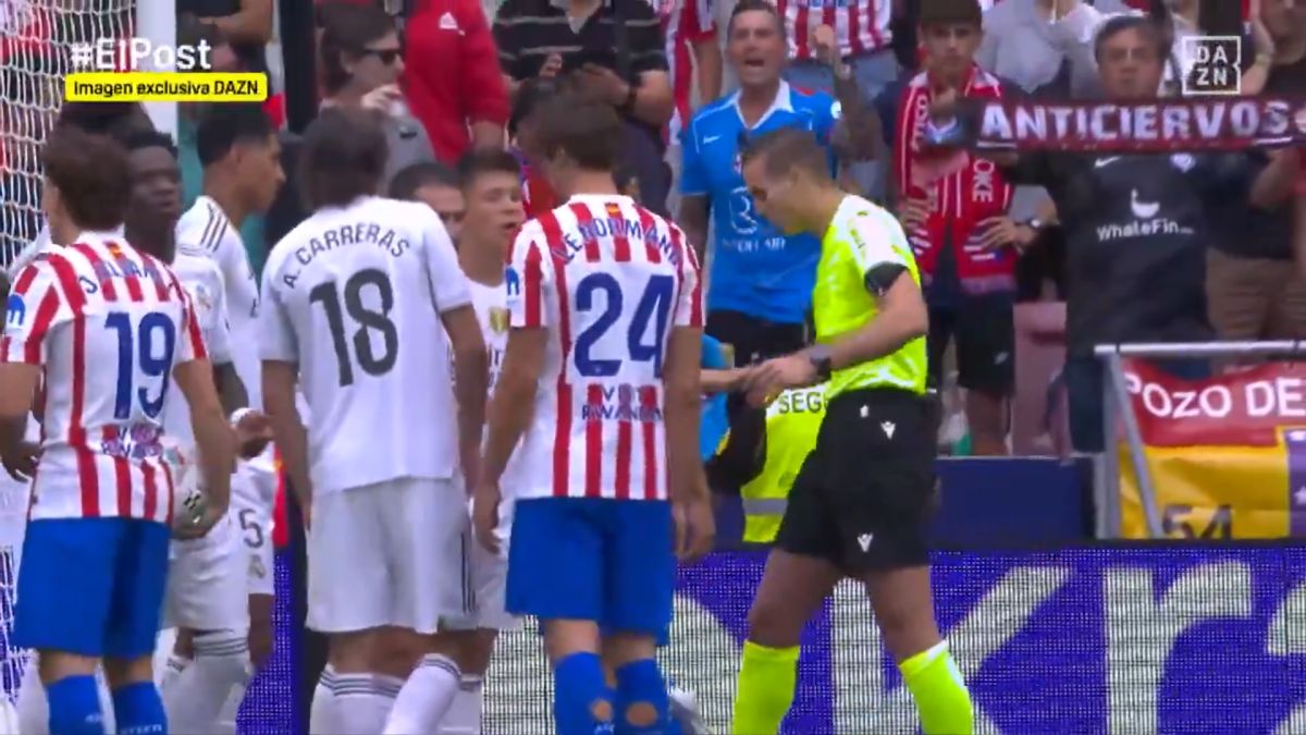 El penalti en el Atlético de Madrid-Real Madrid