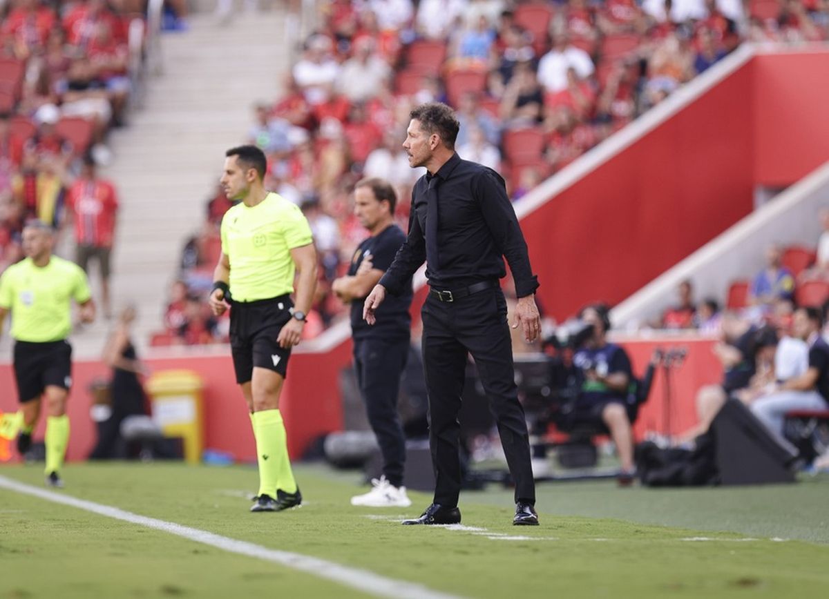 Diego Pablo Simeone ante el Mallorca