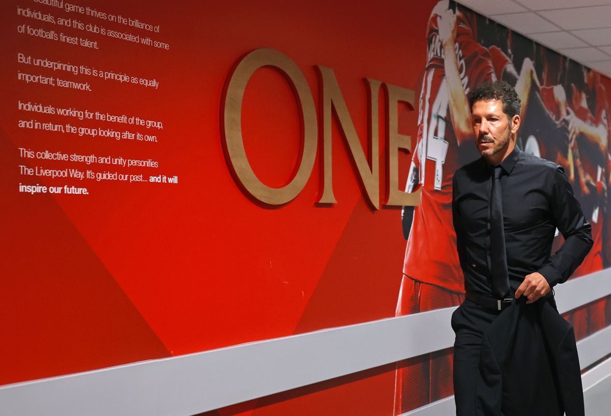 Diego Pablo Simeone en Anfield