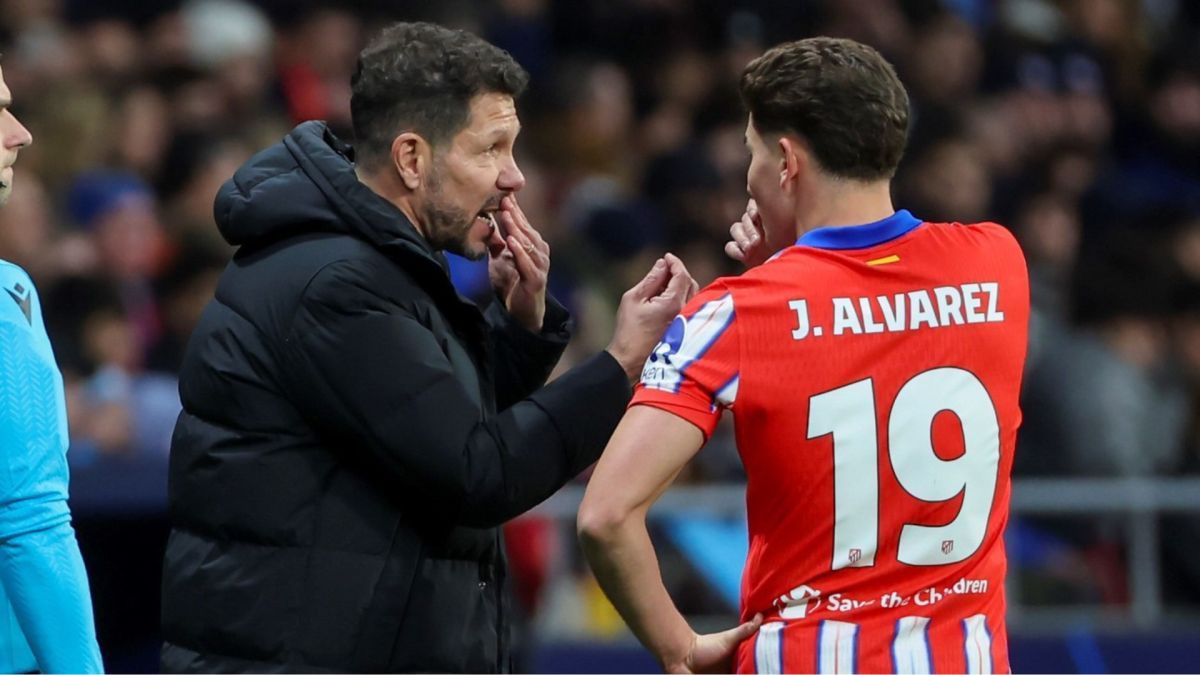 Julián con Simeone