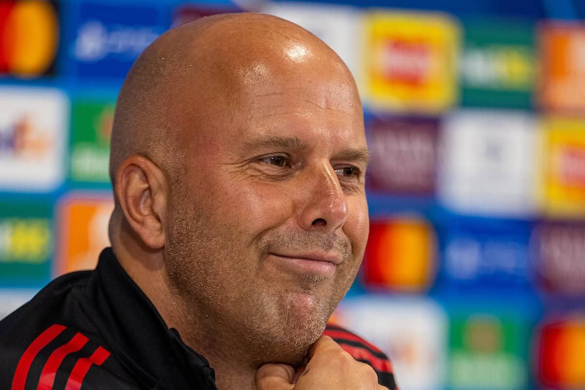 Arne Slot, entrenador del Liverpool