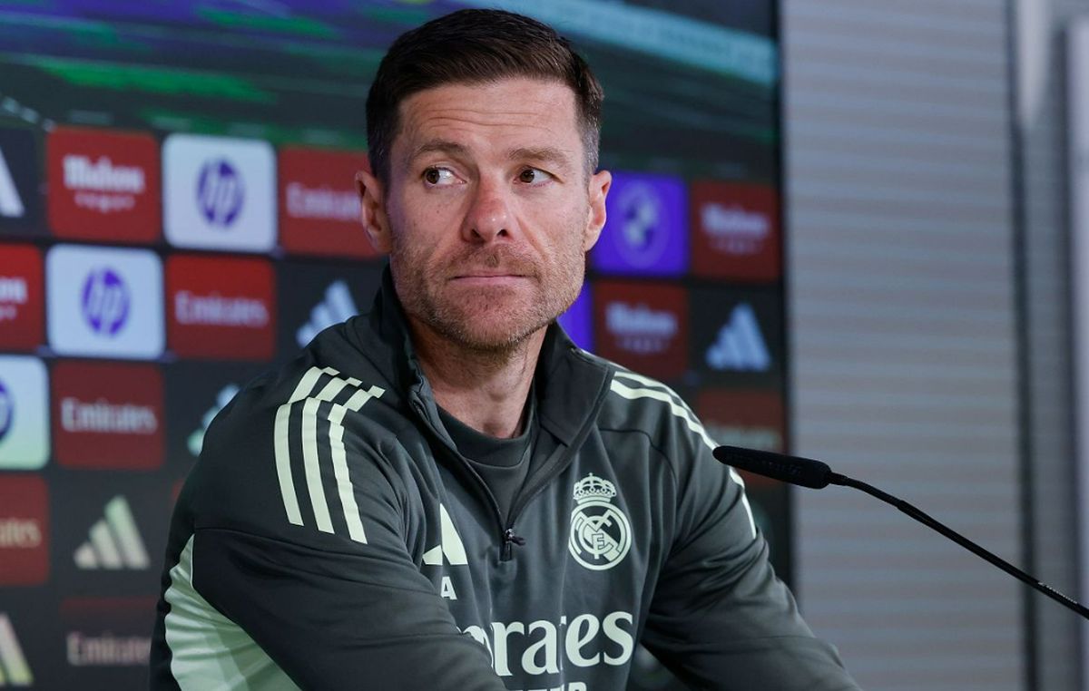 El entrenador del Real Madrid, Xabi Alonso