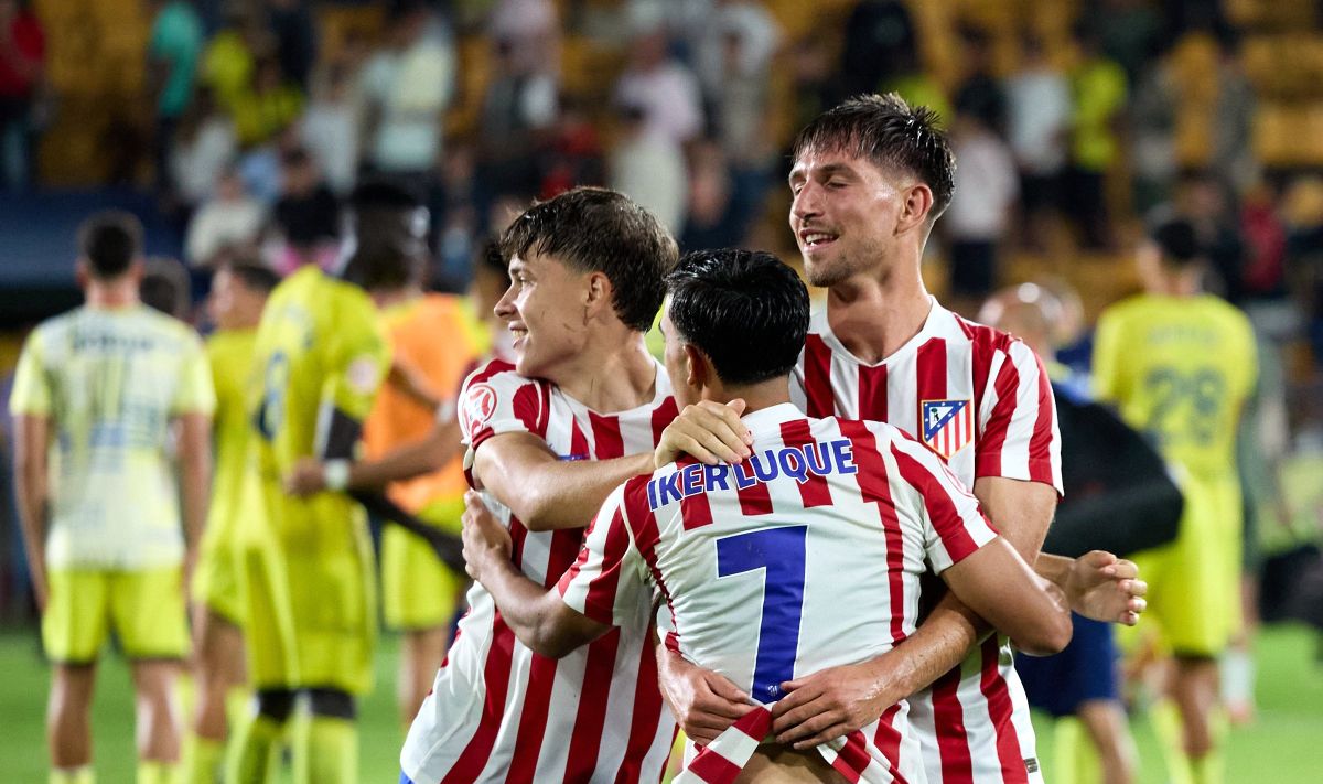 Jugadores del Atlético Madrileño