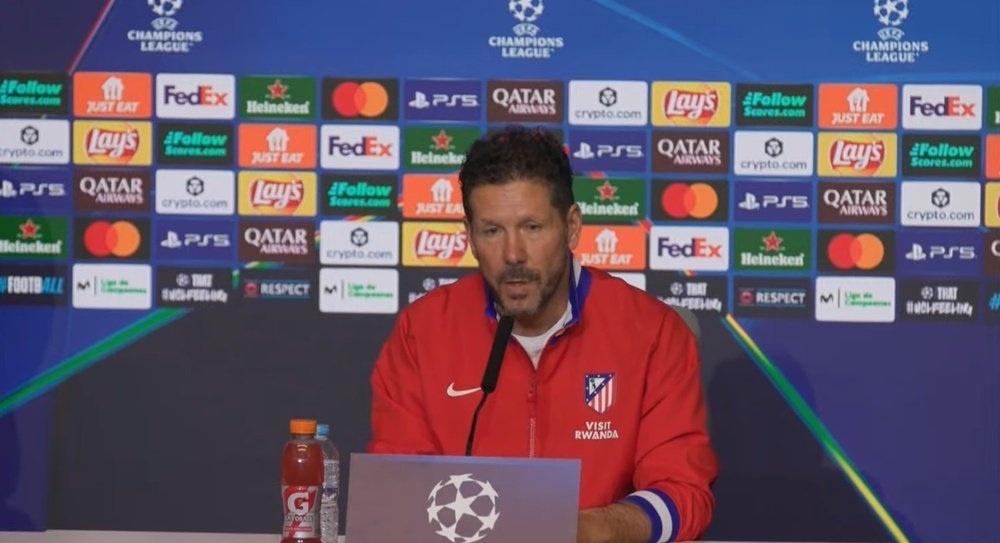 Simeone rueda de prensa PSV