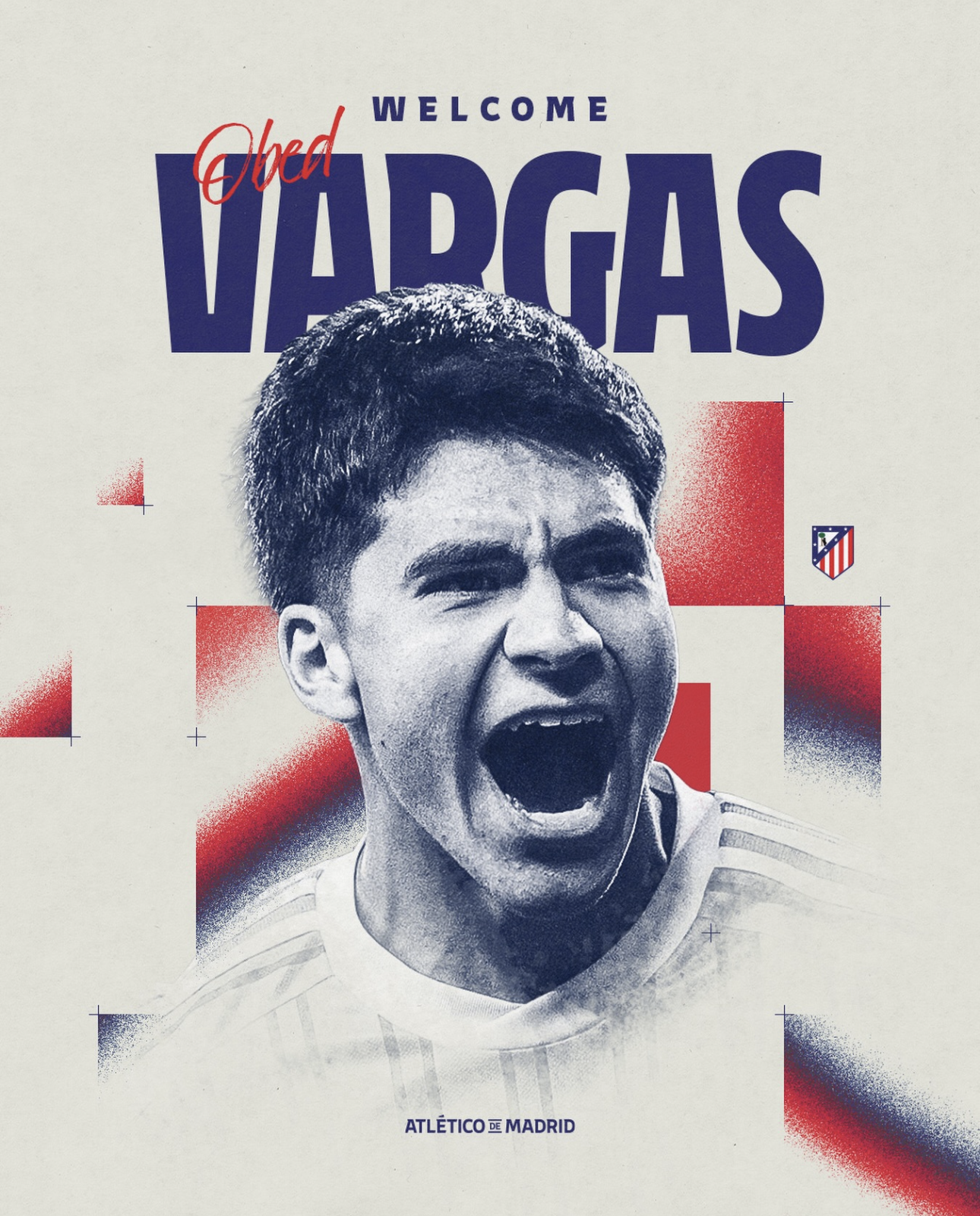 Obed Vargas oficial Atlético de Madrid