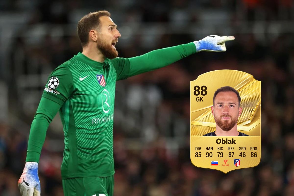Jan Oblak, único rojiblanco entre los jugadores mejor valorados de EA Sports FC 27