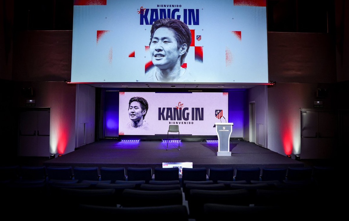 Presentación Kang-in Lee Atleti