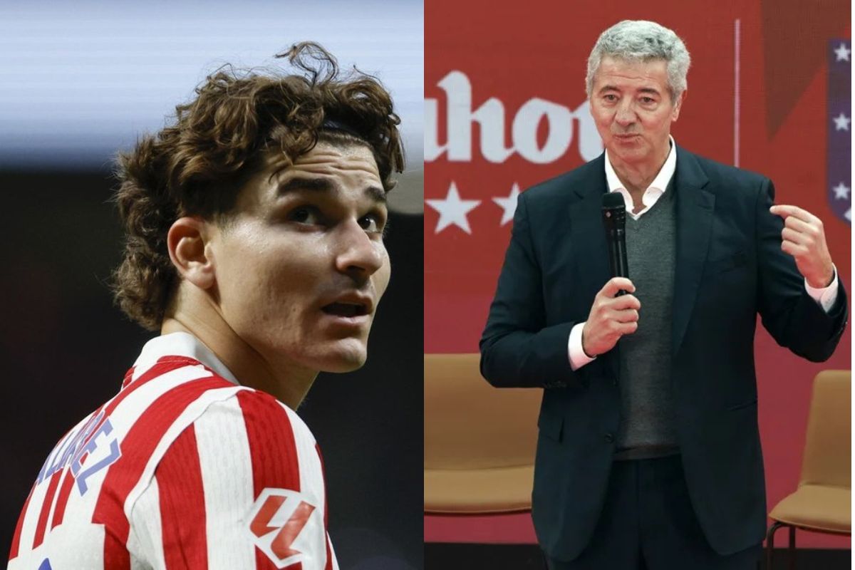 Miguel Ángel Gil confirma el futuro de Julián Alvarez en el Atlético