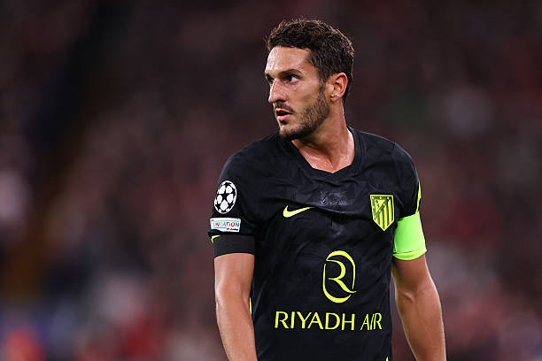 LIVERPOOL, ENGLAND - SEPTEMBER 9: Koke of Atletico Madrid during the UEFA Champions League 2026/27 League Phase MD1 match between Liverpool FC and Atletico de Madrid at Anfield on September 9, 2026 in Liverpool, United Kingdom. (Photo by Robbie Jay Barratt - AMA/Getty Images)