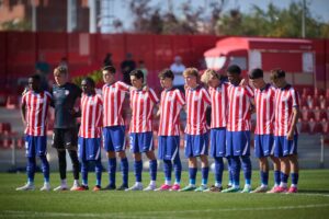 Tres golazos dan la victoria al Atleti en la Youth League